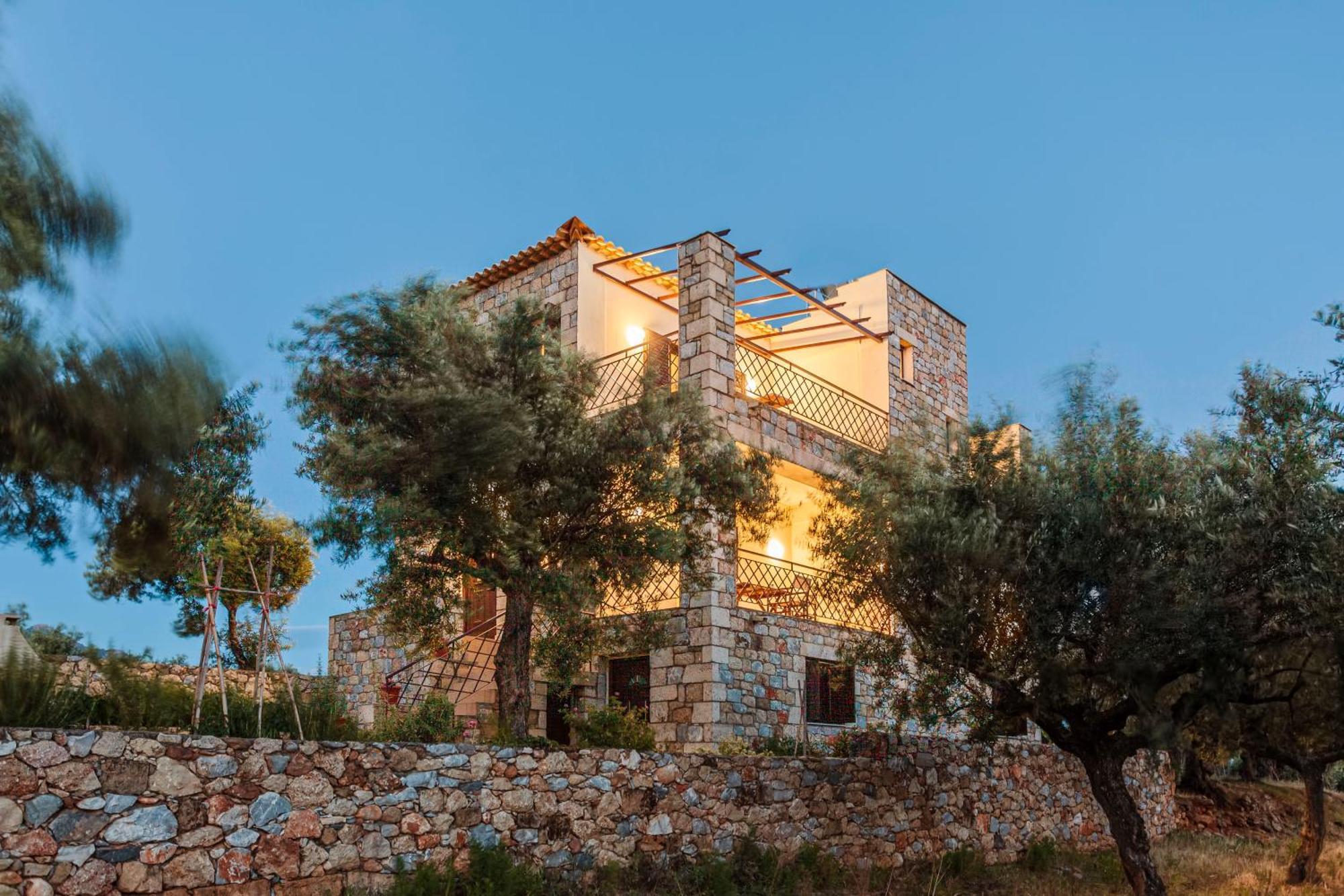 Villa Armonia, Sunset View And Relaxing Beach Vibe Proástion Extérieur photo