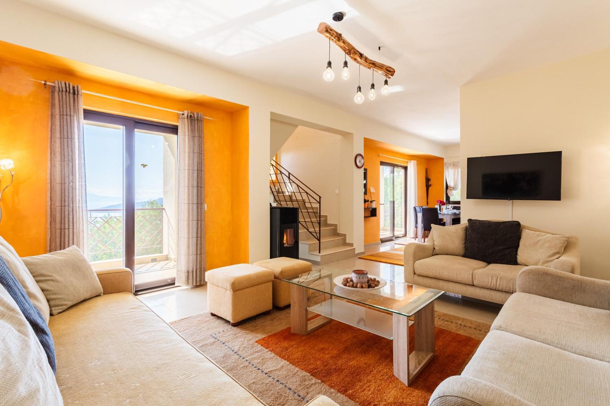 Villa Armonia, Sunset View And Relaxing Beach Vibe Proástion Extérieur photo