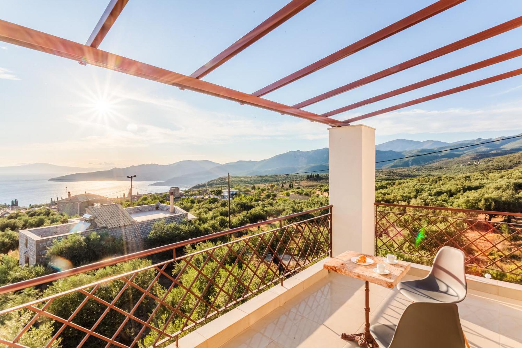 Villa Armonia, Sunset View And Relaxing Beach Vibe Proástion Extérieur photo
