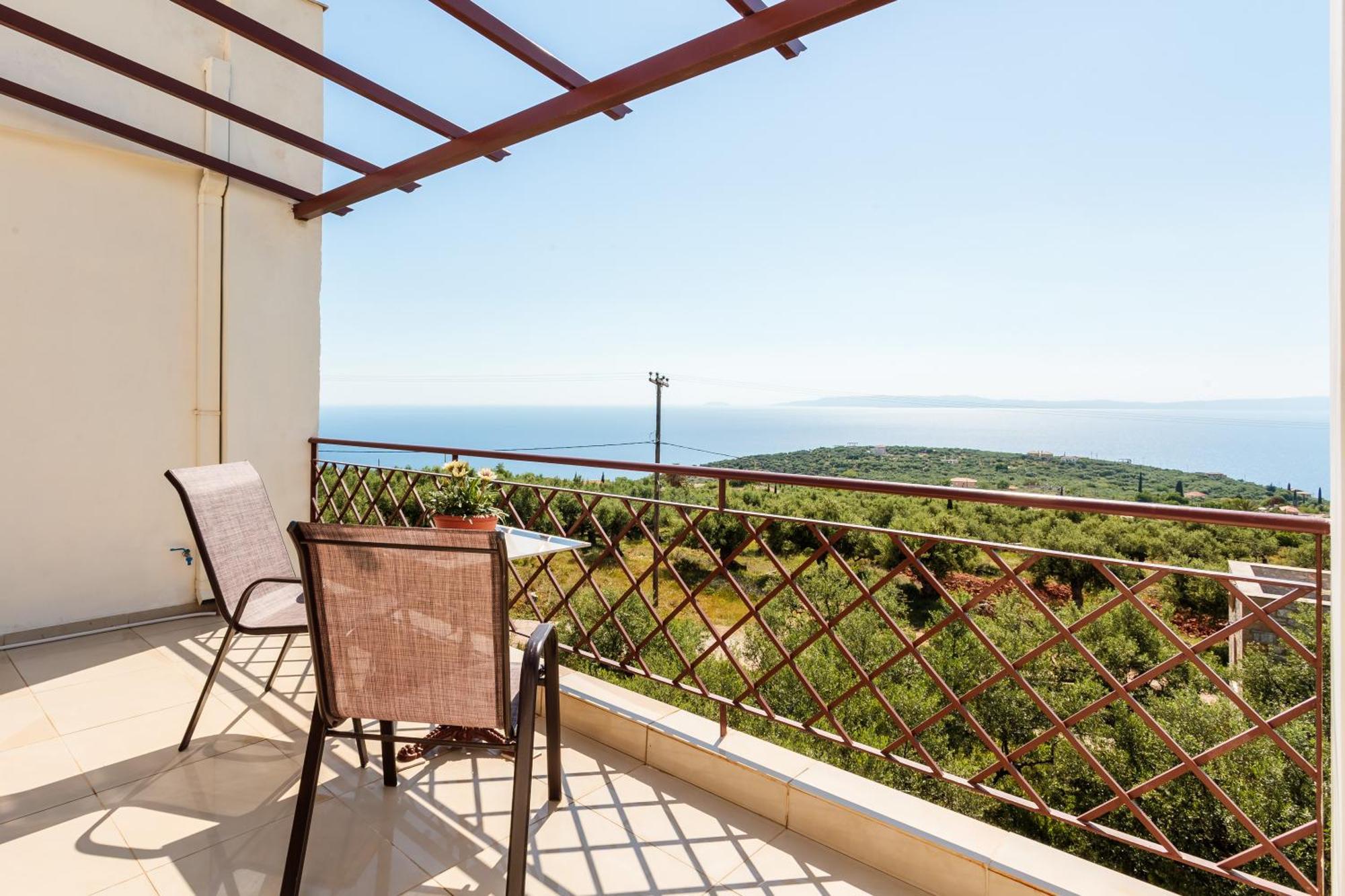 Villa Armonia, Sunset View And Relaxing Beach Vibe Proástion Extérieur photo